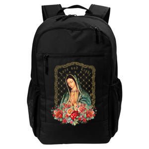 Guadalupe Love And Light Virgen De Guadalupe Gifts Daily Commute Backpack