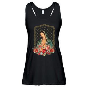 Guadalupe Love And Light Virgen De Guadalupe Gifts Ladies Essential Flowy Tank