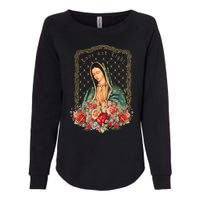 Guadalupe Love And Light Virgen De Guadalupe Gifts Womens California Wash Sweatshirt