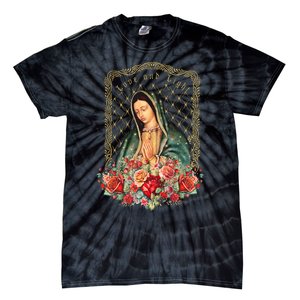 Guadalupe Love And Light Virgen De Guadalupe Gifts Tie-Dye T-Shirt