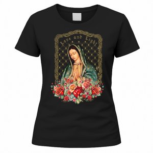 Guadalupe Love And Light Virgen De Guadalupe Gifts Women's T-Shirt