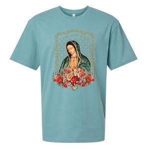 Guadalupe Love And Light Virgen De Guadalupe Gifts Sueded Cloud Jersey T-Shirt