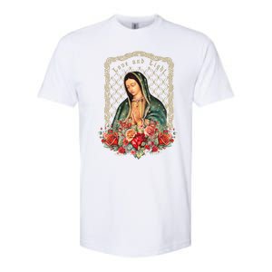 Guadalupe Love And Light Virgen De Guadalupe Gifts Softstyle CVC T-Shirt