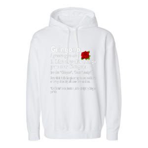 Gringona Like A Regular Gringa Pero Mas Chingona Garment-Dyed Fleece Hoodie