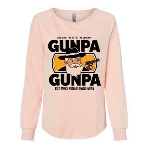 Gunpa Like A Normal Grandpa Womens California Wash Sweatshirt