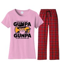 Gunpa Like A Normal Grandpa Women's Flannel Pajama Set