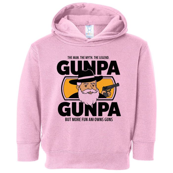 Gunpa Like A Normal Grandpa Toddler Hoodie