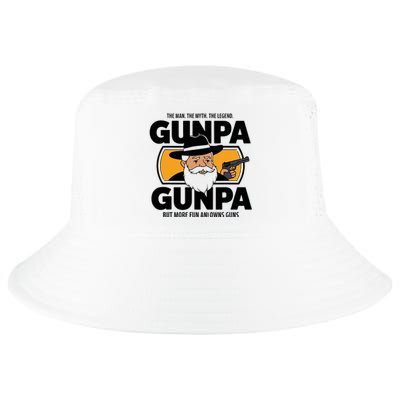 Gunpa Like A Normal Grandpa But More Fun And Owns Guns Cool Comfort Performance Bucket Hat