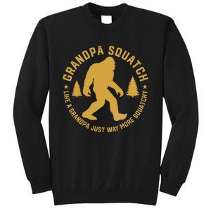 Grandpasquatch Like A Grandpa Just More Squatchy Sweatshirt