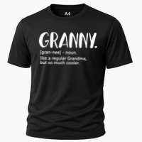 Granny Like A Regular Grandma But Cooler Mothers Day Granny Gift Cooling Performance Crew T-Shirt