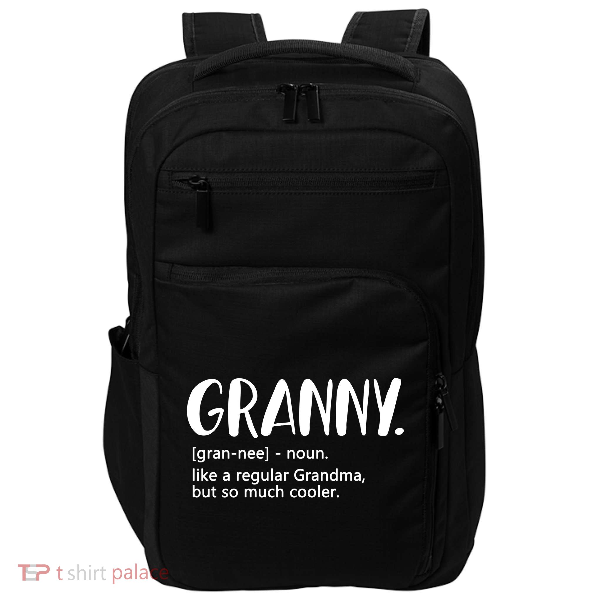 Granny Like A Regular Grandma But Cooler Mothers Day Granny Gift Impact Tech Backpack