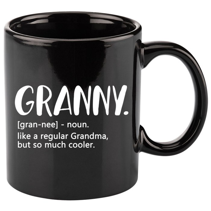 Granny Like A Regular Grandma But Cooler Mothers Day Granny Gift 11oz C Handle Ceramic Mug