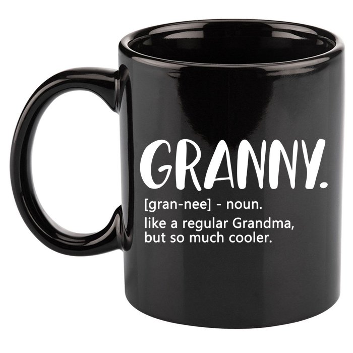 Granny Like A Regular Grandma But Cooler Mothers Day Granny Gift 11oz C Handle Ceramic Mug