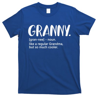 Granny Like A Regular Grandma But Cooler Mothers Day Granny Gift T-Shirt