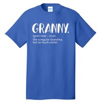 Granny Like A Regular Grandma But Cooler Mothers Day Granny Gift Tall T-Shirt