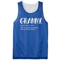 Granny Like A Regular Grandma But Cooler Mothers Day Granny Gift Mesh Reversible Basketball Jersey Tank