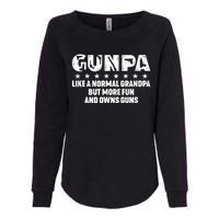 Gunpa Like A Normal Grandpa But More Fun And Owns Guns Womens California Wash Sweatshirt