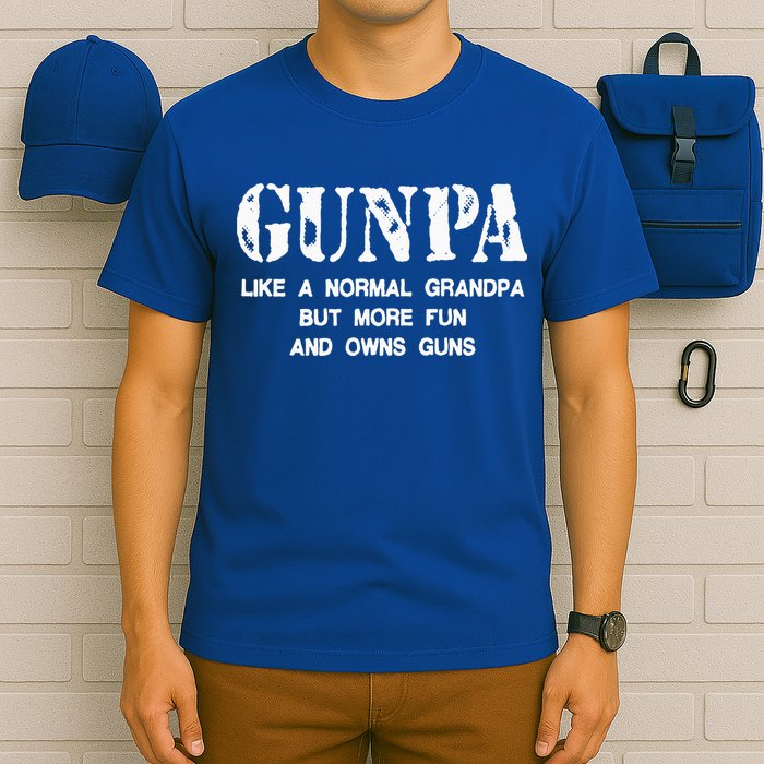Gunpa Like A Normal Grandpa But More Fun And Owns Guns T-Shirt