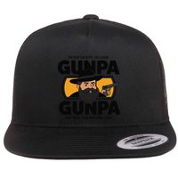 Gunpa Like A Normal Grandpa But More Fun And Owns Guns Flat Bill Trucker Hat