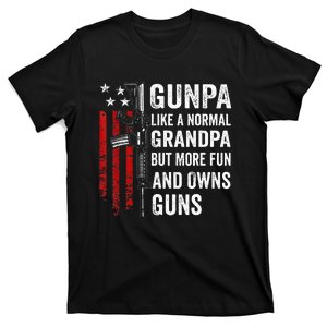 Gunpa Like A Normal Grandpa But More Fun And Owns Guns T-Shirt