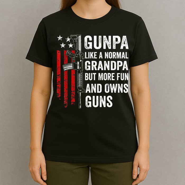 Gunpa Like A Normal Grandpa But More Fun And Owns Guns T-Shirt