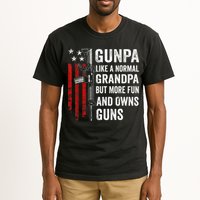 Gunpa Like A Normal Grandpa But More Fun And Owns Guns Tall T-Shirt