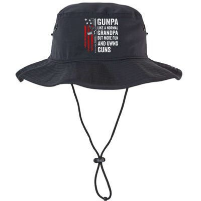 Gunpa Like A Normal Grandpa But More Fun And Owns Guns Bucket Hat