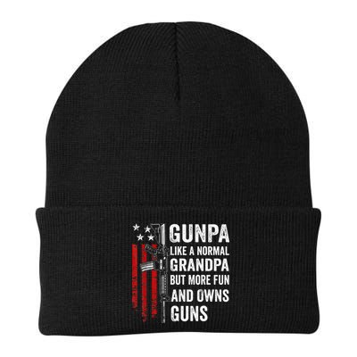 Gunpa Like A Normal Grandpa But More Fun And Owns Guns Beanie