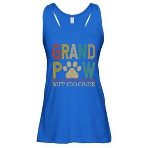 Grandpaw Like A Regular Grandpa But Cooler Funny Fathers Day Great Gift Ladies Essential Flowy Tank