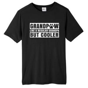 Grandpaw Like A Regular Grandpa But Cooler Grand Paw Dogs Funny Gift Tall Fusion ChromaSoft Performance T-Shirt