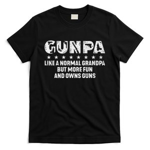 Gunpa Like A Normal Grandpa But More Fun And Owns Guns T-Shirt