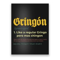 Gringon Like A Regular Vintage Funny GringóN Definition Poster