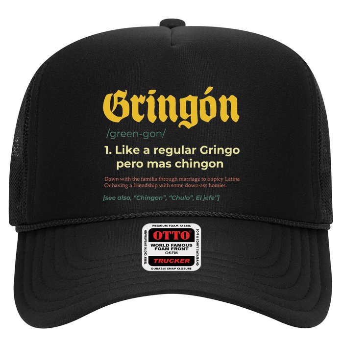 Gringon Like A Regular Vintage Funny GringóN Definition Hat