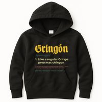 Gringon Like A Regular Vintage Funny GringóN Definition Kids Hoodie