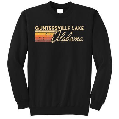 Guntersville Lake Alabama Tall Sweatshirt