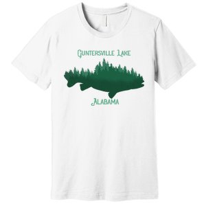 Guntersville Lake Alabama Souvenir Premium T-Shirt