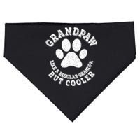 Grandpaw Like A Regular Grandpa But Cooler Grandpaw Dog USA-Made Doggie Bandana