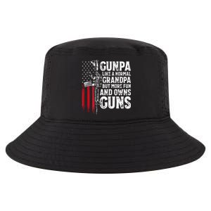 Gunpa Like A Normal Grandpa Fun And Owns Guns Cool Comfort Performance Bucket Hat