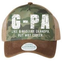 GPa Like A Grandpa But Way Cooler Only Much Fathers Day GPa Legacy Tie Dye Trucker Hat