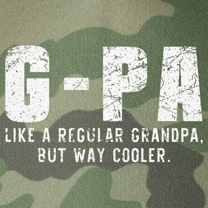 GPa Like A Grandpa But Way Cooler Only Much Fathers Day GPa Legacy Tie Dye Trucker Hat