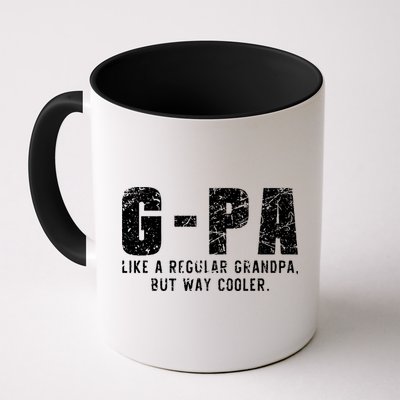 GPa Like A Grandpa But Way Cooler Only Much Fathers Day GPa Mug