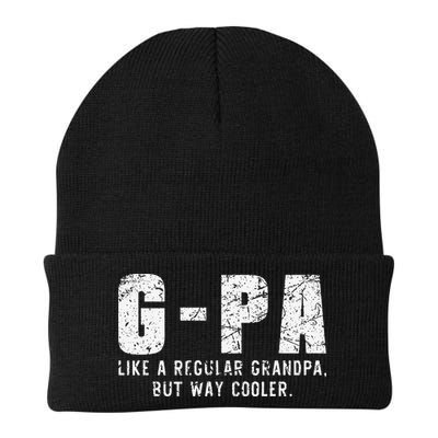 GPa Like A Grandpa But Way Cooler Only Much Fathers Day GPa Beanie