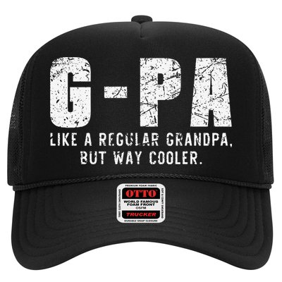 GPa Like A Grandpa But Way Cooler Only Much Fathers Day GPa Trucker Hat