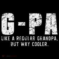 GPa Like A Grandpa But Way Cooler Only Much Fathers Day GPa Wool Snapback Cap