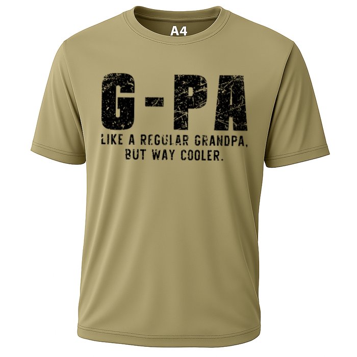 GPa Like A Grandpa But Way Cooler Only Much Fathers Day GPa Performance Shirt
