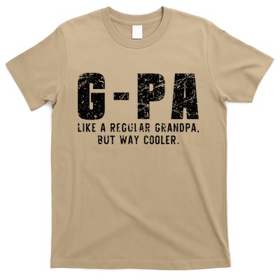 GPa Like A Grandpa But Way Cooler Only Much Fathers Day GPa T-Shirt