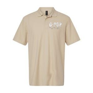 GPop Like A Grandpa But Way Cooler Only Much GPop Softstyle Adult Sport Polo