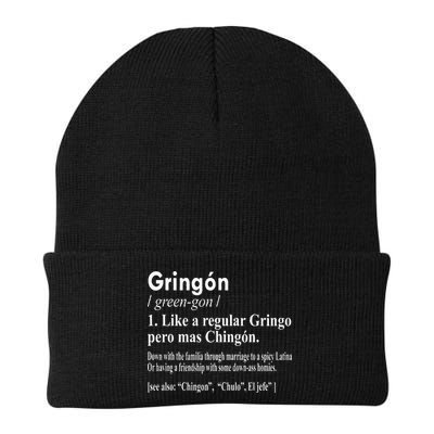Gringon Like A Regular Gringo Pero Mas Chingon Beanie