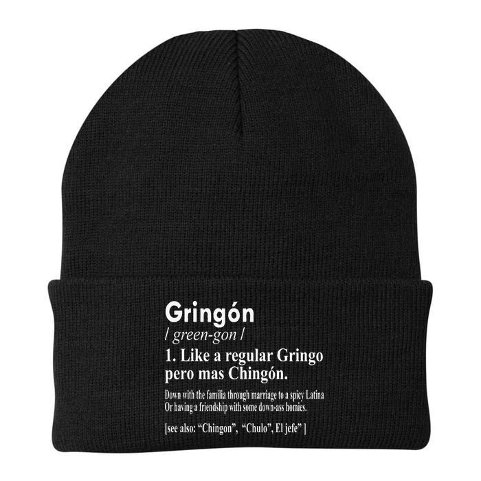 Gringon Like A Regular Gringo Pero Mas Chingon Beanie