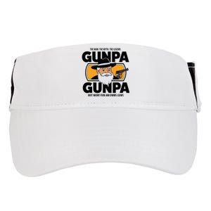 Gunpa Like A Normal Grandpa But More Fun And Owns Guns Adult Drive Performance Visor